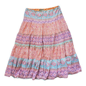 Lauren Ralph Lauren Multicolor Midi Skirt